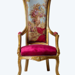 Ra Sun Throne Chair Set (PAIR)
